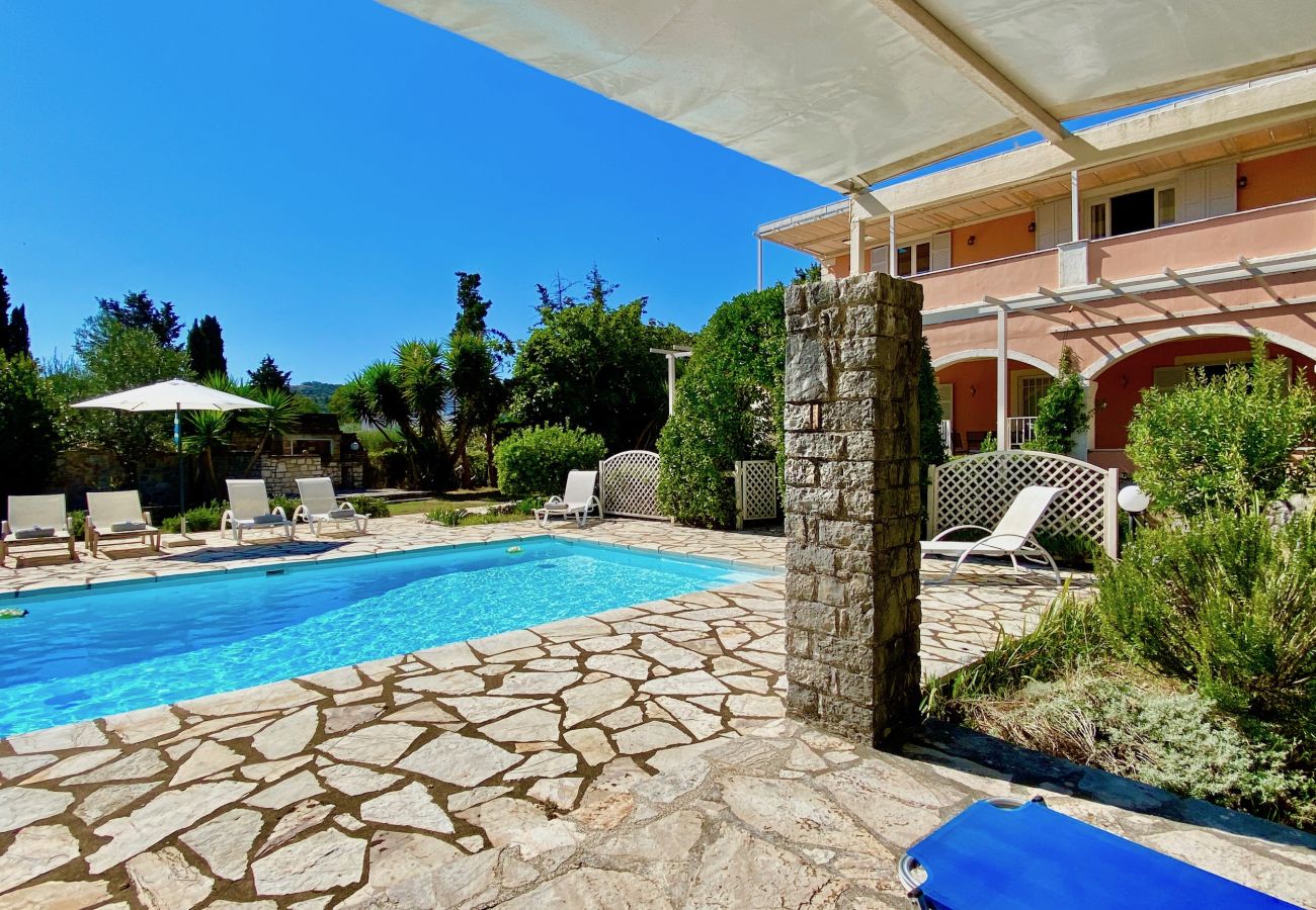 Villa in Kassiopi - Beach Villa Petros with private pool