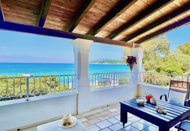 Villa in Kassiopi - Beach House Christina with private heated pool Villa in Kassiopi - Beach House Christina with private heated pool