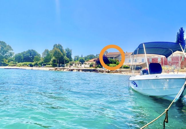 Villa in Kassiopi - Beach House Christina with private heated pool Villa in Kassiopi - Beach House Christina with private heated pool