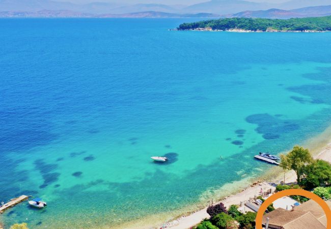 Villa in Kassiopi - Beach House Christina with private heated pool Villa in Kassiopi - Beach House Christina with private heated pool