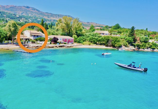 Villa in Kassiopi - Beach House Christina with private heated pool Villa in Kassiopi - Beach House Christina with private heated pool