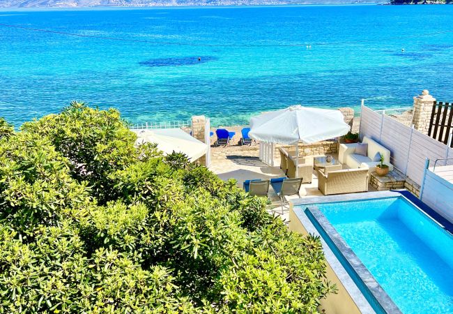 Villa in Kassiopi - Beach House Christina with private heated pool Villa in Kassiopi - Beach House Christina with private heated pool