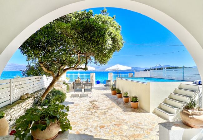 Villa in Kassiopi - Beach House Christina with private heated pool Villa in Kassiopi - Beach House Christina with private heated pool