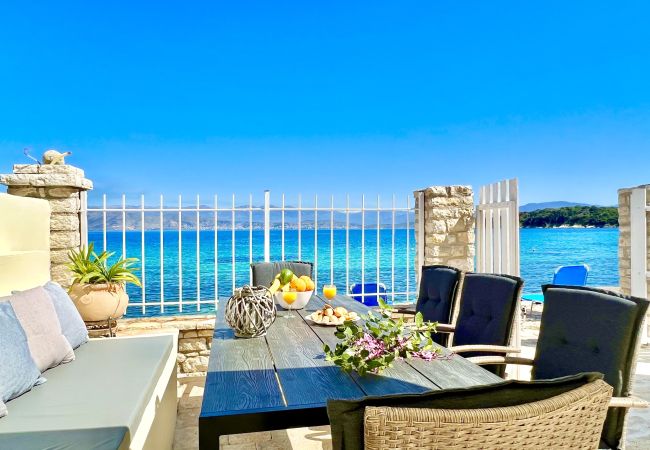 Villa in Kassiopi - Beach House Christina with private heated pool Villa in Kassiopi - Beach House Christina with private heated pool