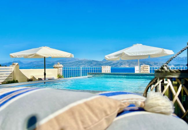 Villa in Kassiopi - Beach House Christina with private heated pool Villa in Kassiopi - Beach House Christina with private heated pool