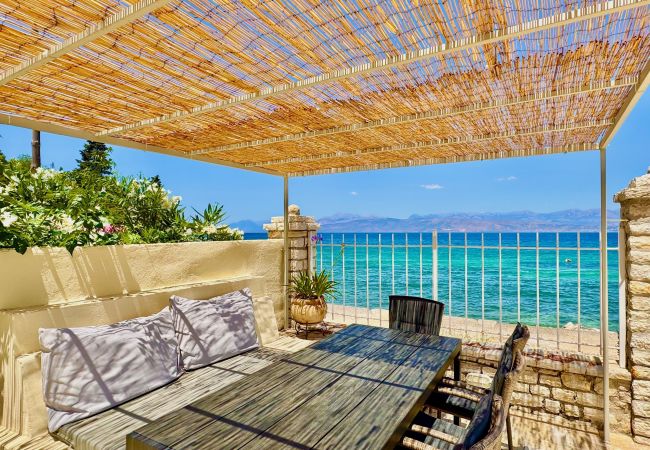 Villa in Kassiopi - Beach House Christina with private heated pool Villa in Kassiopi - Beach House Christina with private heated pool
