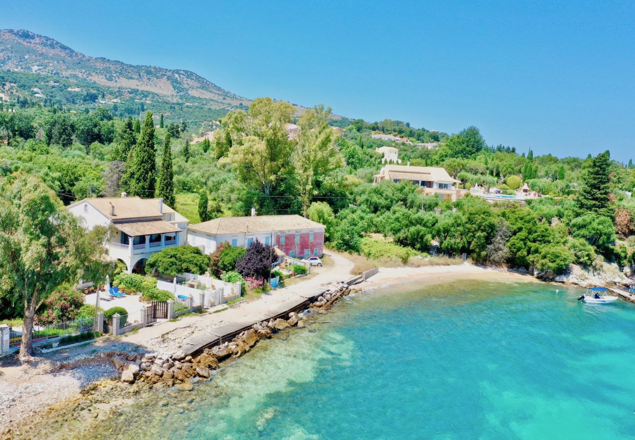 Villa in Kassiopi - Beach House Christina with private heated pool