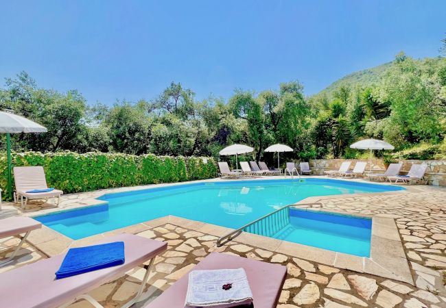 Villa in Kassiopi - Beach Villa Thespina with private pool Villa in Kassiopi - Beach Villa Thespina with private pool