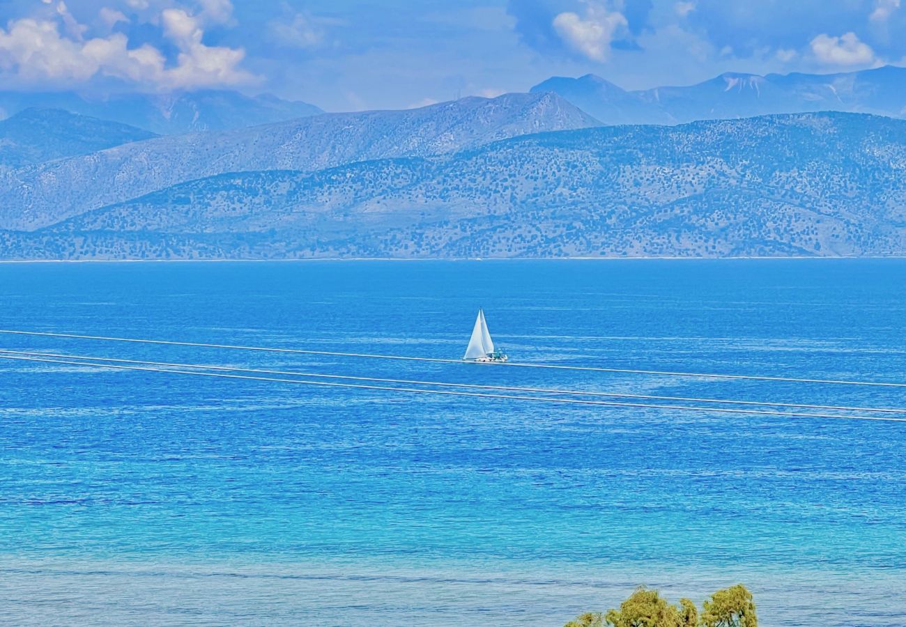 Villa in Kassiopi - Beach Villa Thespina with private pool