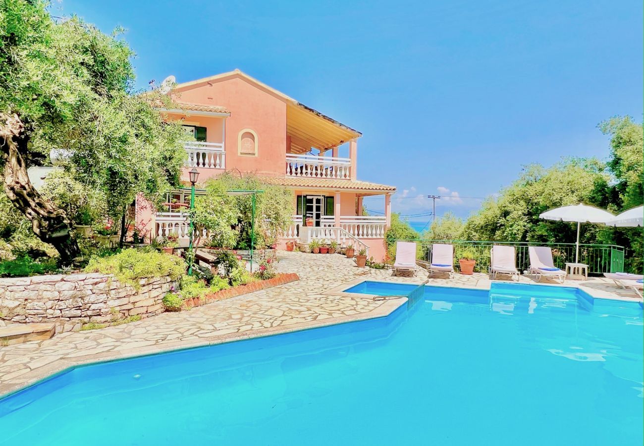 Villa in Kassiopi - Beach Villa Thespina with private pool