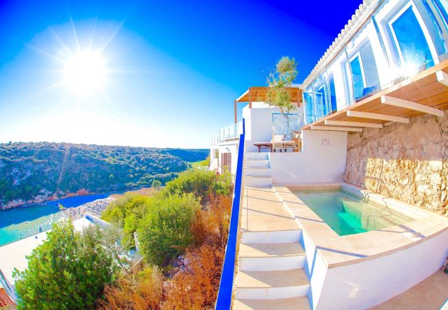 Villa in Calan Porter - Seafront Villa Bellavista with private heated pool Villa in Calan Porter - Seafront Villa Bellavista with private heated pool