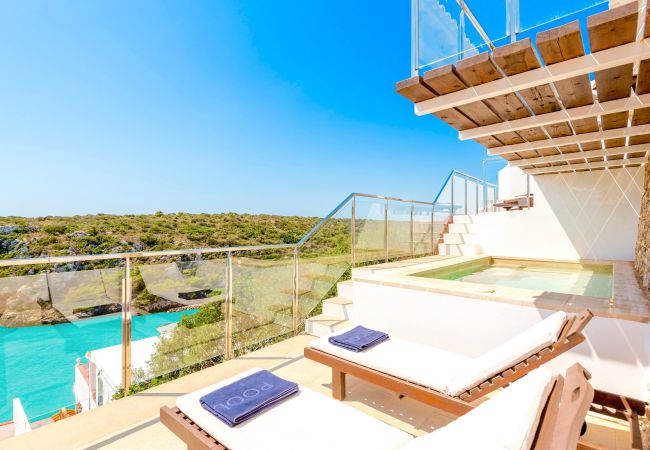 Villa in Calan Porter - Seafront Villa Bellavista with private heated pool Villa in Calan Porter - Seafront Villa Bellavista with private heated pool