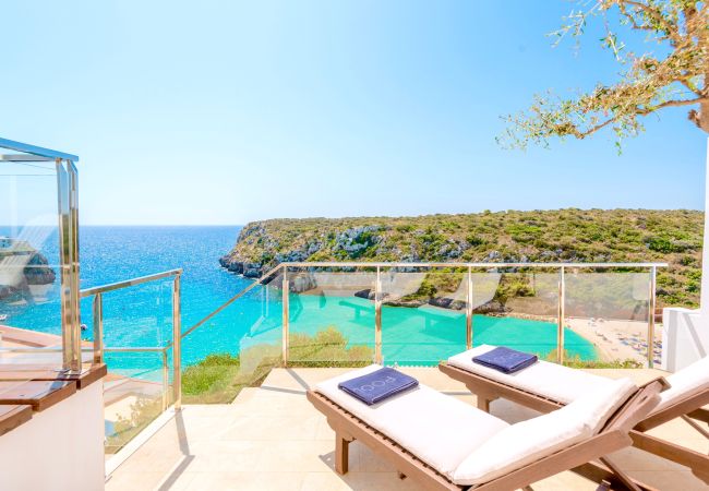 Villa in Calan Porter - Seafront Villa Bellavista with private heated pool Villa in Calan Porter - Seafront Villa Bellavista with private heated pool