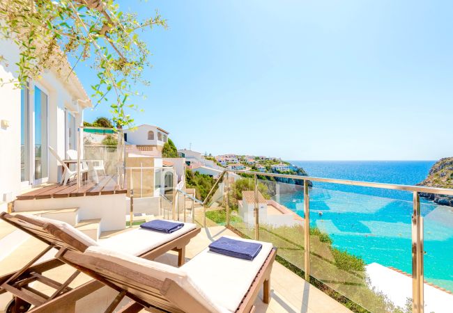 Villa in Calan Porter - Seafront Villa Bellavista with private heated pool Villa in Calan Porter - Seafront Villa Bellavista with private heated pool