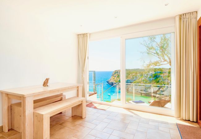 Villa in Calan Porter - Seafront Villa Bellavista with private heated pool Villa in Calan Porter - Seafront Villa Bellavista with private heated pool