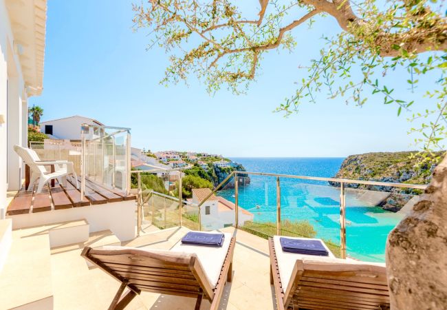 Villa in Calan Porter - Seafront Villa Bellavista with private heated pool Villa in Calan Porter - Seafront Villa Bellavista with private heated pool