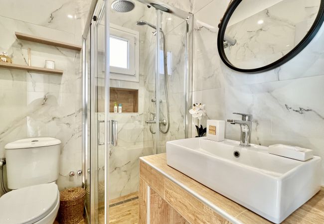 Villa in Spartylas - Luxury Villa Evmaria with private pool Villa in Spartylas - Luxury Villa Evmaria with private pool