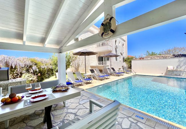 Villa in Acharavi - Beach Villa Heart House with private pool Villa in Acharavi - Beach Villa Heart House with private pool