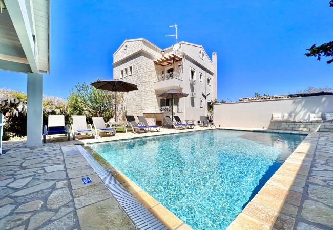 Villa in Acharavi - Beach Villa Heart House with private pool Villa in Acharavi - Beach Villa Heart House with private pool