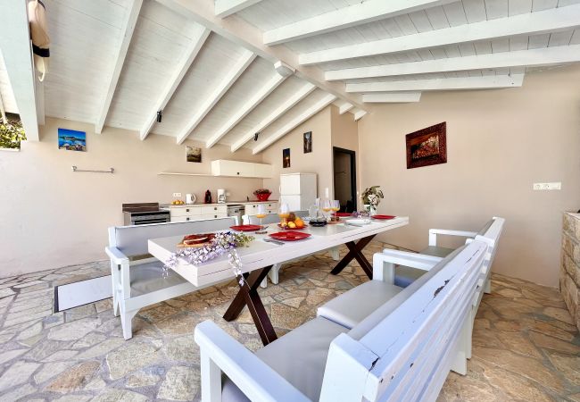 Villa in Acharavi - Beach Villa Heart House with private pool Villa in Acharavi - Beach Villa Heart House with private pool