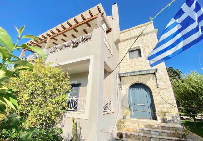 Villa in Acharavi - Beach Villa Heart House with private pool Villa in Acharavi - Beach Villa Heart House with private pool