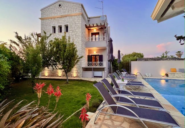 Villa in Acharavi - Beach Villa Heart House with private pool Villa in Acharavi - Beach Villa Heart House with private pool