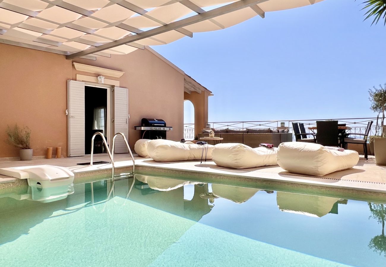 Villa in Spartylas - Luxury Villa Azur Natura with private pool