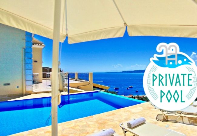 Villa in Vlachatika - Kalami Beach Villa with private heatable pool Villa in Vlachatika - Kalami Beach Villa with private heatable pool
