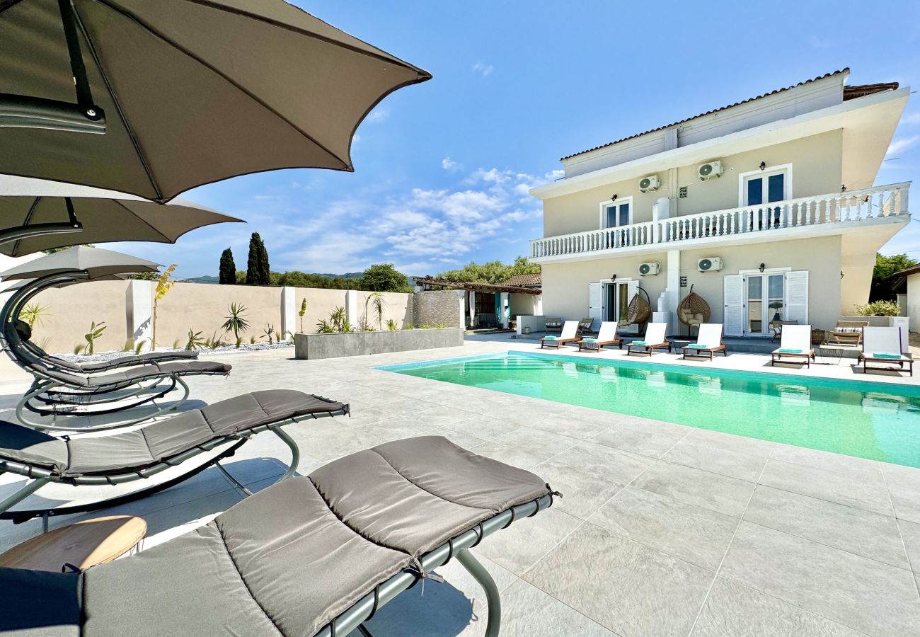 Villa in Agnos beach - Villa Doma with private pool