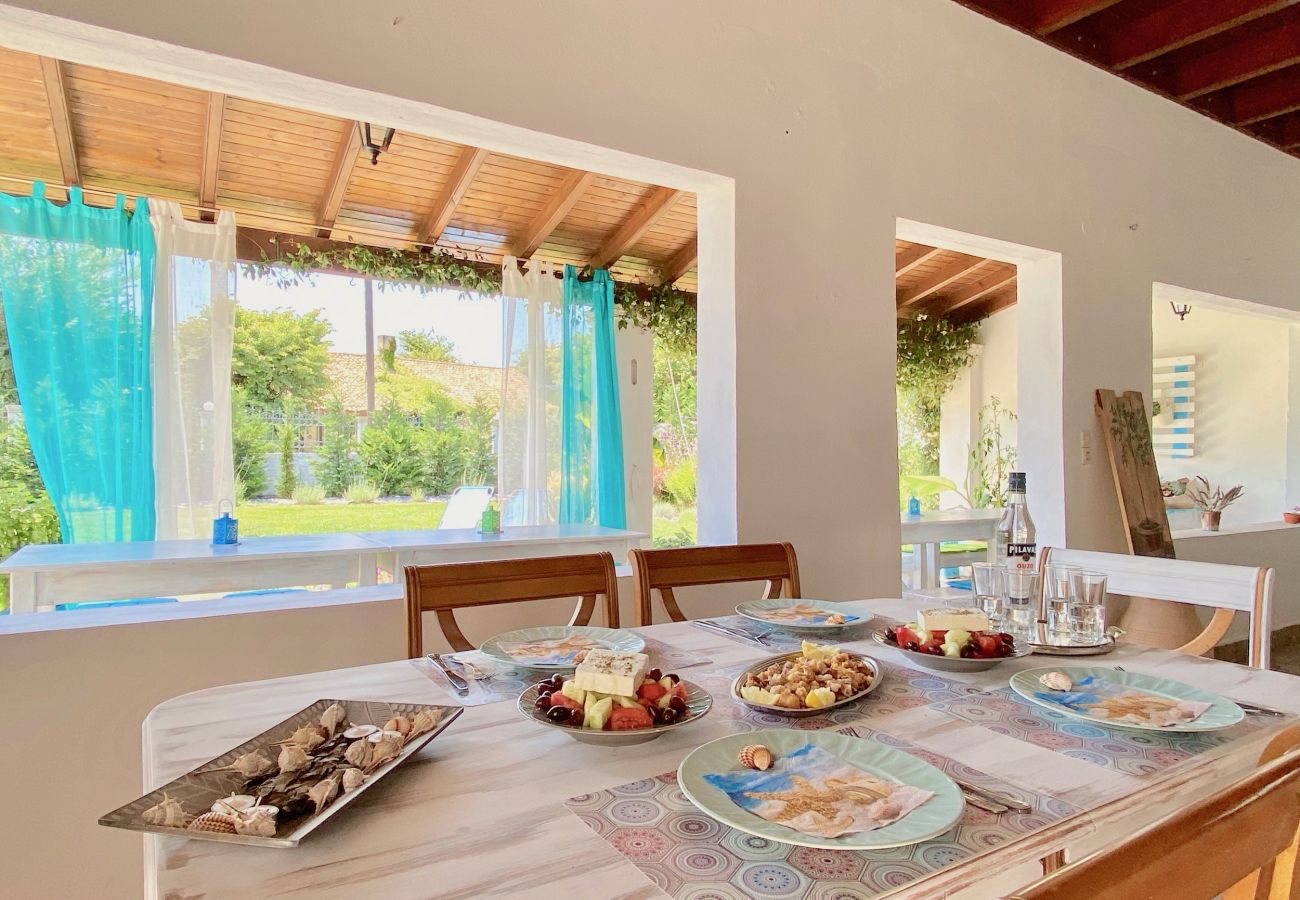 Villa in Agnos beach - Villa Doma with private pool