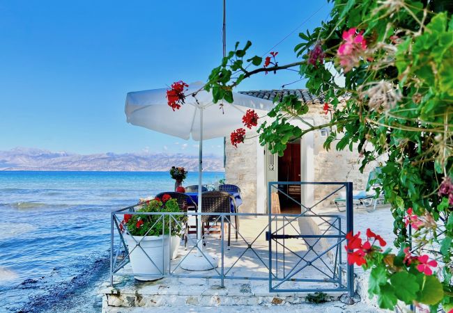 Villa in Kassiopi - Apraos Beachfront Studio Villa in Kassiopi - Apraos Beachfront Studio