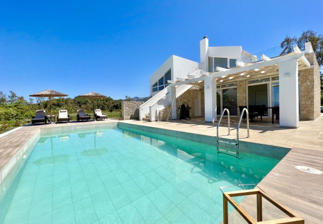 Villa in Agnos beach - Danune Luxury Beachfront Villa with private pool Villa in Agnos beach - Danune Luxury Beachfront Villa with private pool