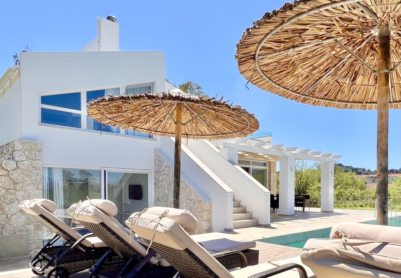 Villa in Agnos beach - Danune Luxury Beachfront Villa with private pool