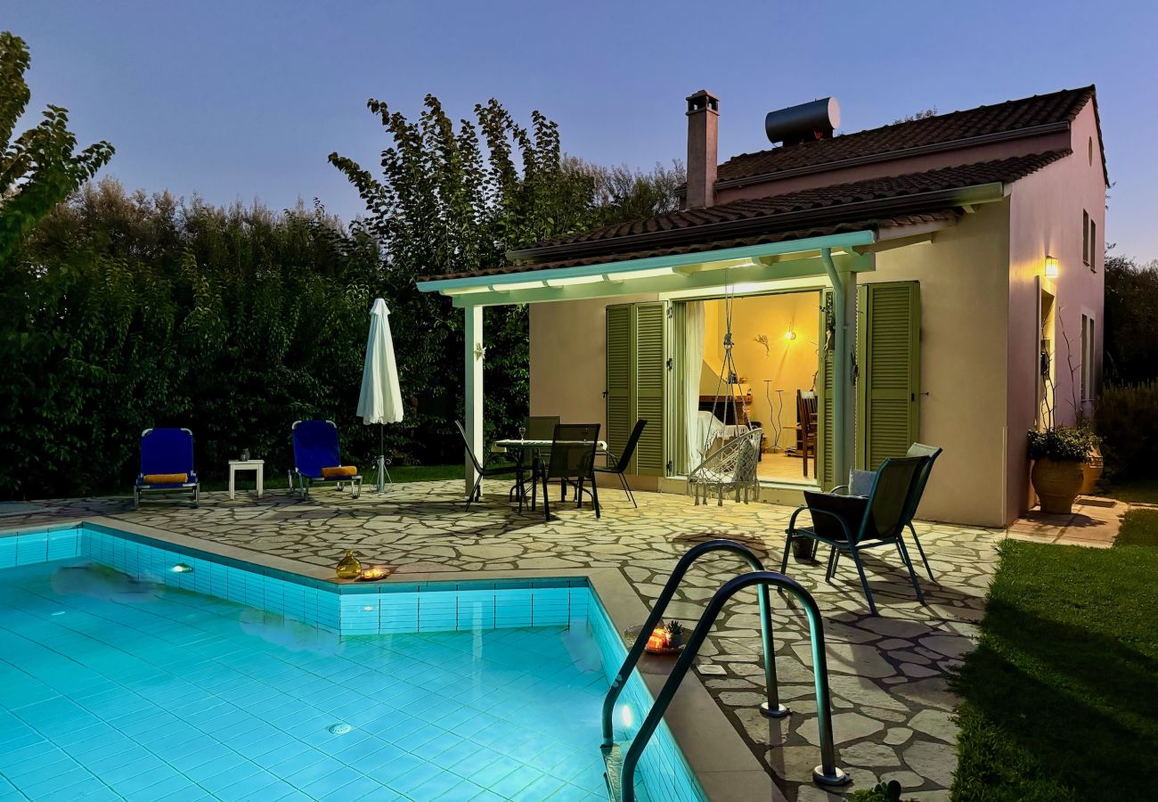 Villa in Lefkada - Beach Villa Fotini with private pool