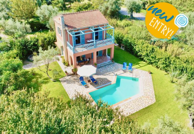Villa in Lefkada - Beach Villa Simeoni with private pool Villa in Lefkada - Beach Villa Simeoni with private pool