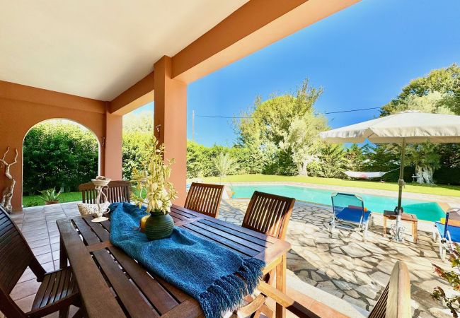 Villa in Lefkada - Beach Villa Simeoni with private pool Villa in Lefkada - Beach Villa Simeoni with private pool