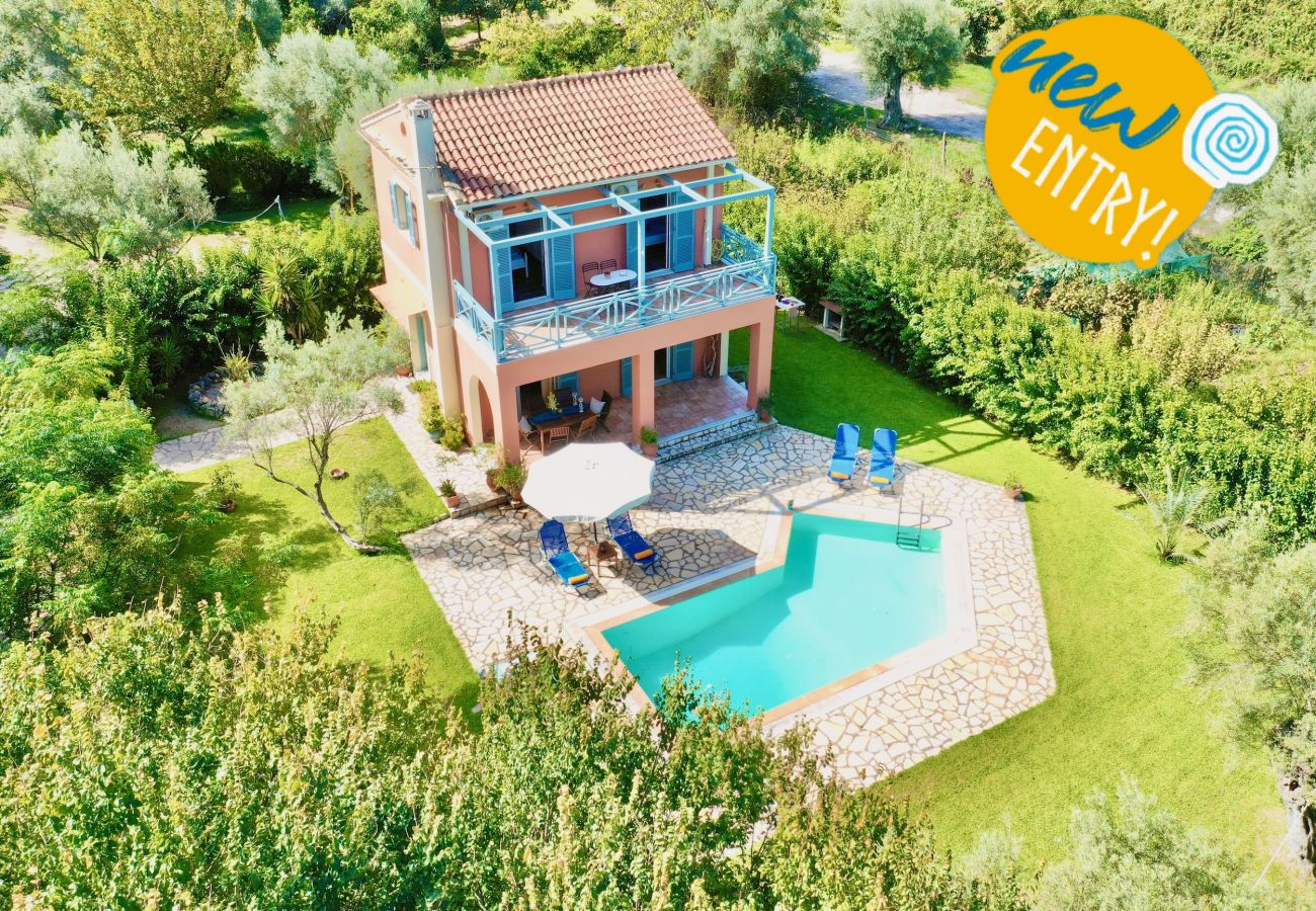 Villa in Lefkada - Beach Villa Simeoni with private pool