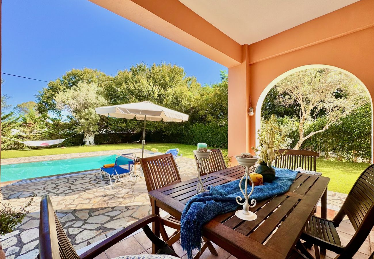 Villa in Lefkada - Beach Villa Simeoni with private pool