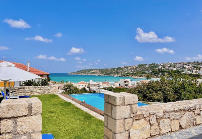 Villa in Almyrida - Beach Villa Evgenia with private pool Villa in Almyrida - Beach Villa Evgenia with private pool