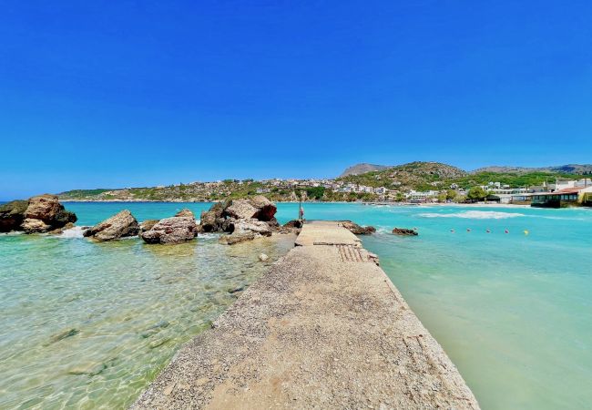 Villa in Almyrida - Beach Villa Evgenia with private pool Villa in Almyrida - Beach Villa Evgenia with private pool