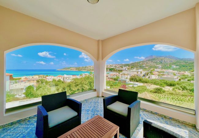 Villa in Almyrida - Beach Villa Evgenia with private pool Villa in Almyrida - Beach Villa Evgenia with private pool