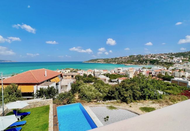 Villa in Almyrida - Beach Villa Evgenia with private pool Villa in Almyrida - Beach Villa Evgenia with private pool