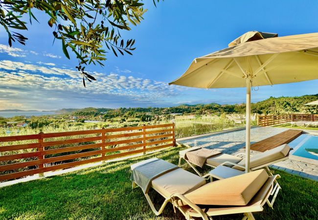 Villa in Arillas - Luxury Villa Makris with private heatable pool Villa in Arillas - Luxury Villa Makris with private heatable pool