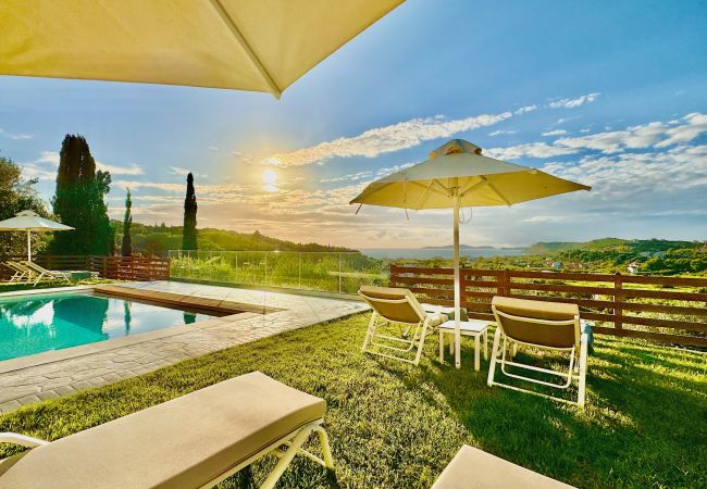 Villa in Arillas - Luxury Villa Makris with private heatable pool Villa in Arillas - Luxury Villa Makris with private heatable pool