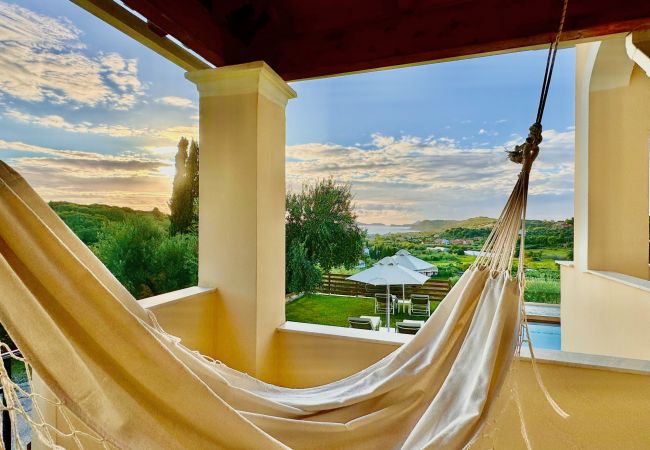 Villa in Arillas - Luxury Villa Makris with private heatable pool Villa in Arillas - Luxury Villa Makris with private heatable pool