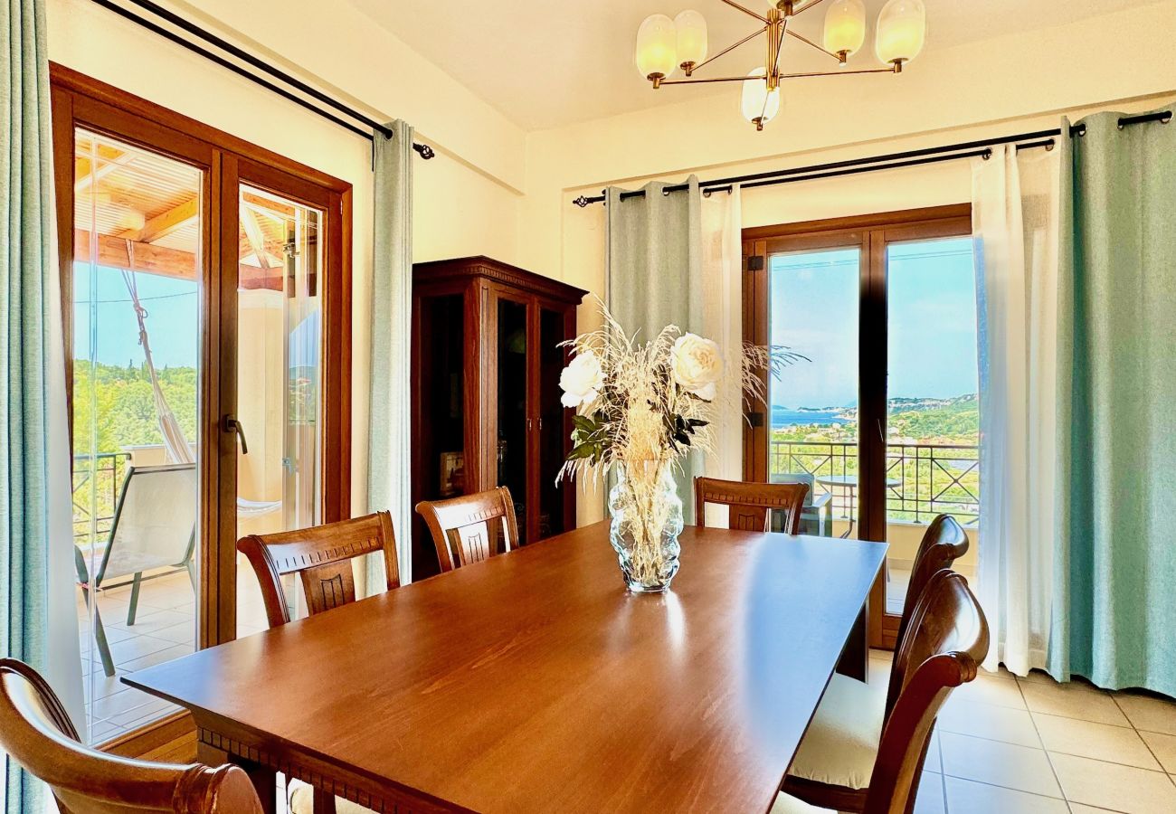 Villa in Arillas - Luxury Villa Makris with private heatable pool