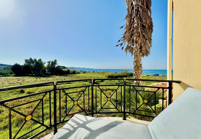 Villa in Acharavi - Beachfront Villa JustRelax with private pool Villa in Acharavi - Beachfront Villa JustRelax with private pool