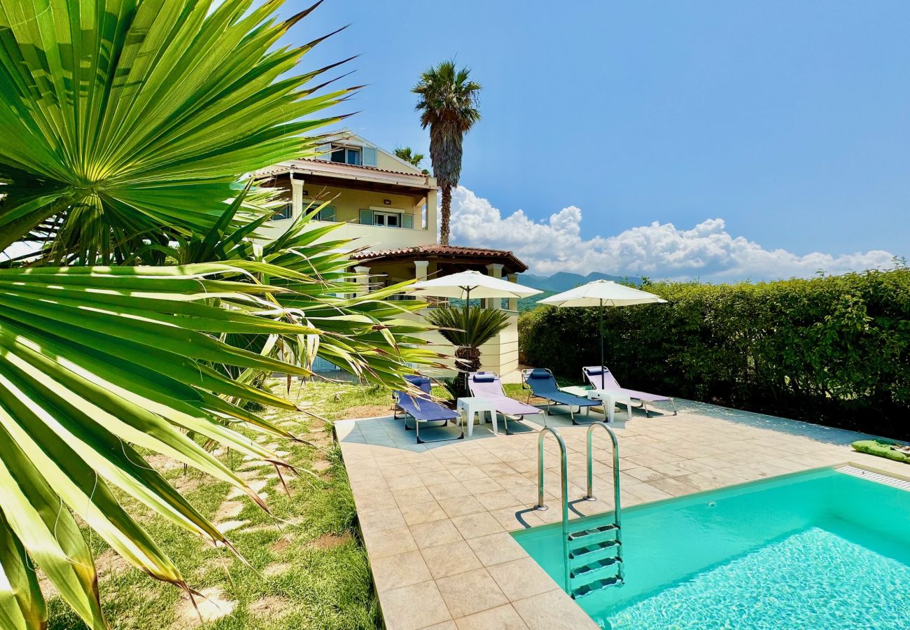 Villa in Acharavi - Beachfront Villa JustRelax with private pool