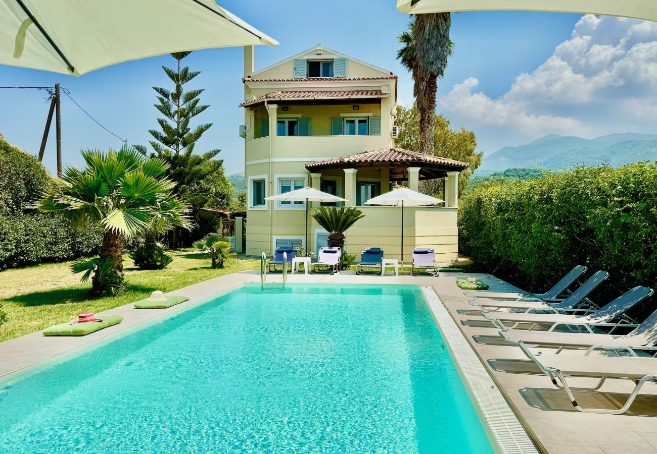 Villa in Acharavi - Beachfront Villa JustRelax with private pool