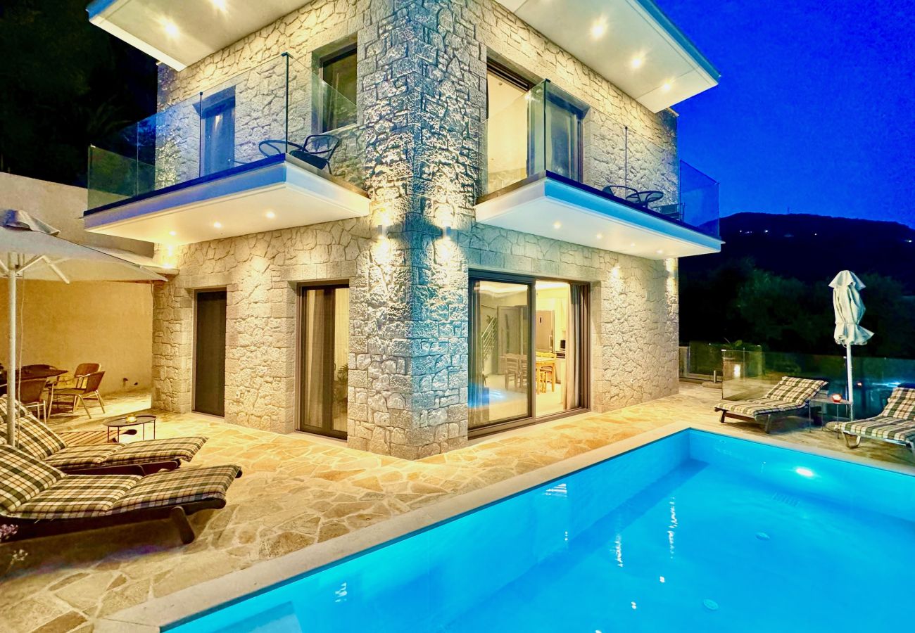 Villa in Barbati - Beach Villa Smile with private pool